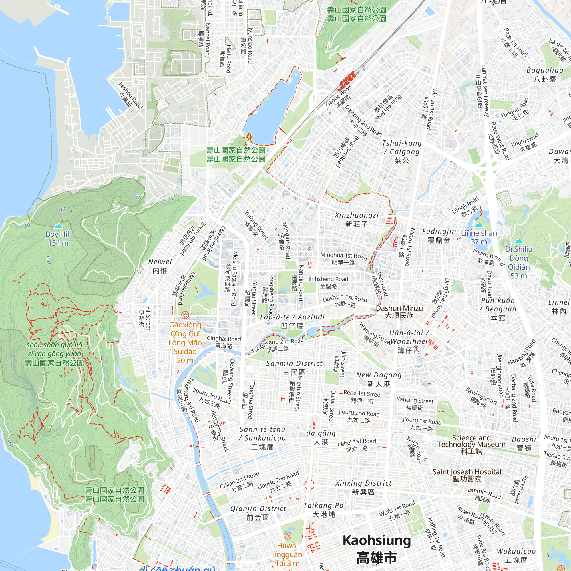 āO Zī Dǐ Sēnlíngōngyuán Guǎnlǐ Zhōngxīn map