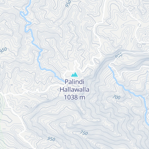 Map of Palindi Hallawalla