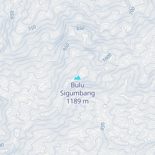 Map of Bulu Sigumbang
