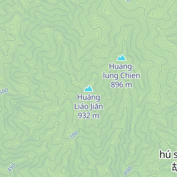 Map of Huáng Liáo Jiān