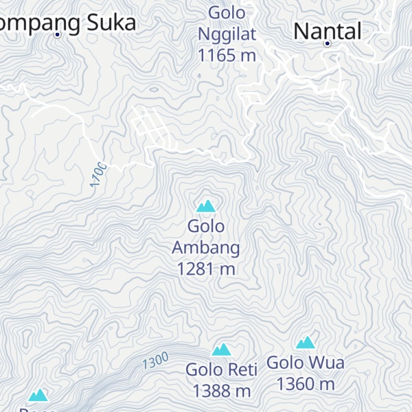Map of Golo Ambang