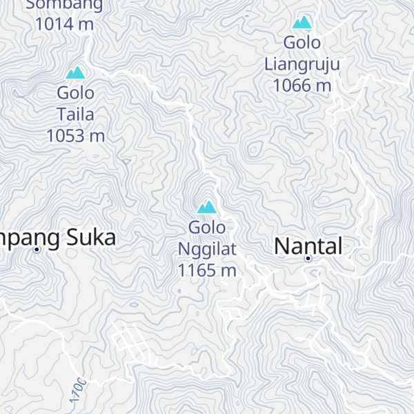 Map of Golo Nggilat