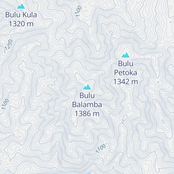 Map of Bulu Balamba