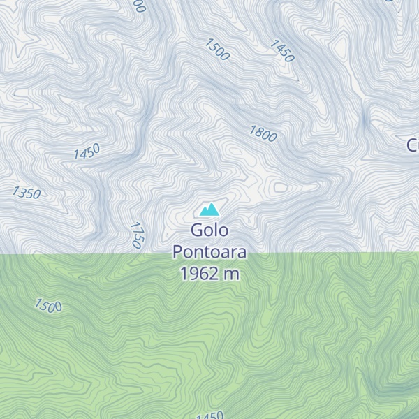 Map of Golo Pontoara