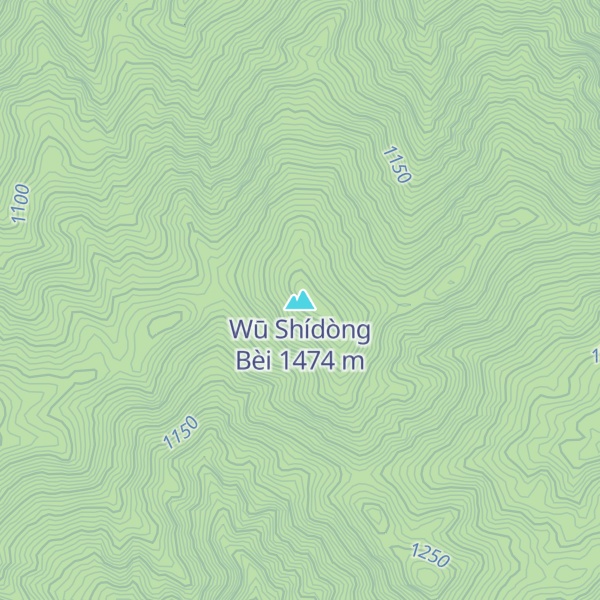 Map of Wū Shídòng Bèi