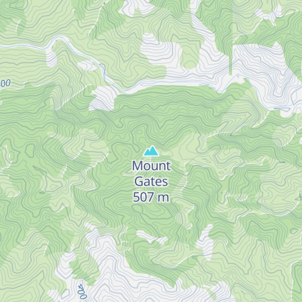 Map of Mount Gates