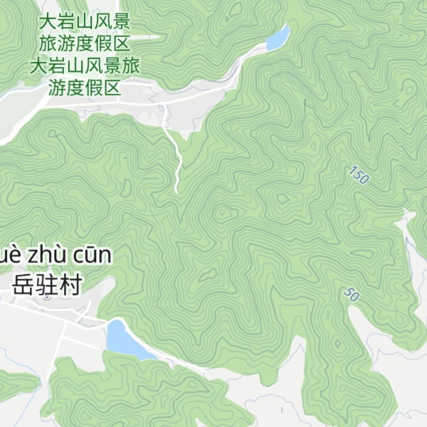 Map of Dàwān Shān