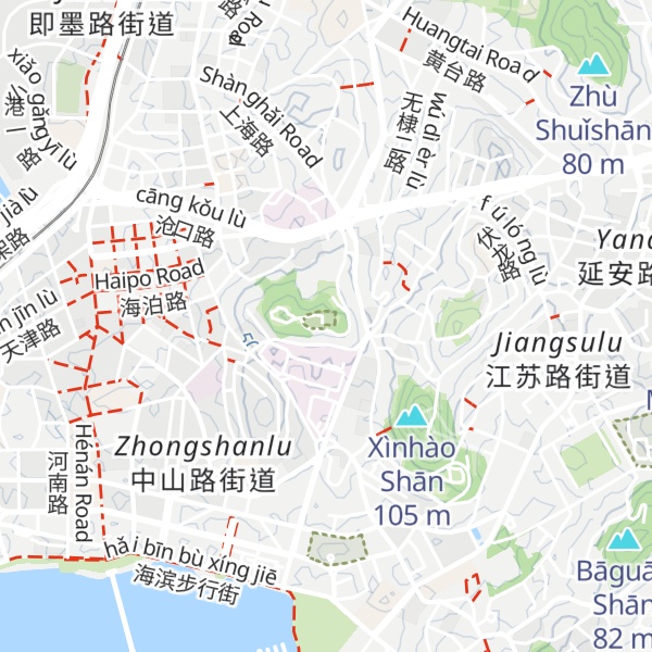 Map of Guān Xiàngshān