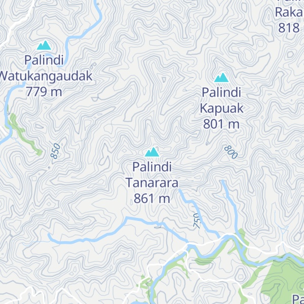 Map of Palindi Tanarara