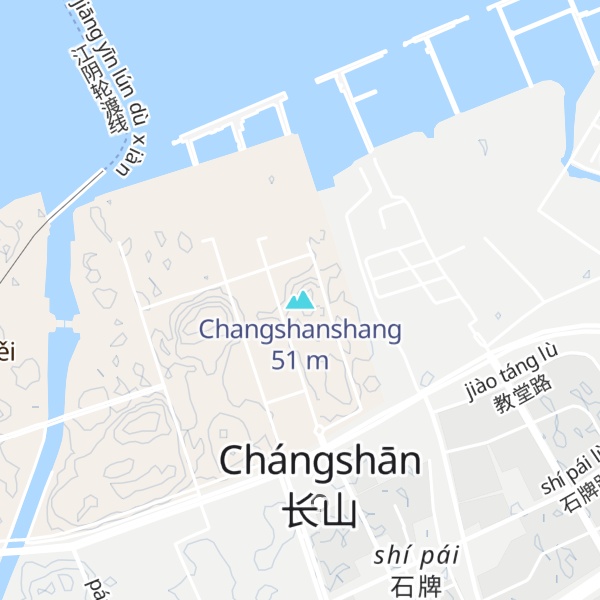 Map of Changshanshang