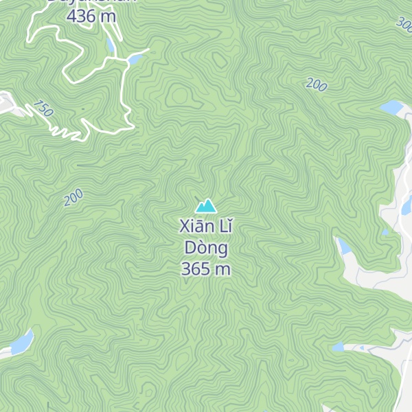 Map of Xiān Lǐ Dòng