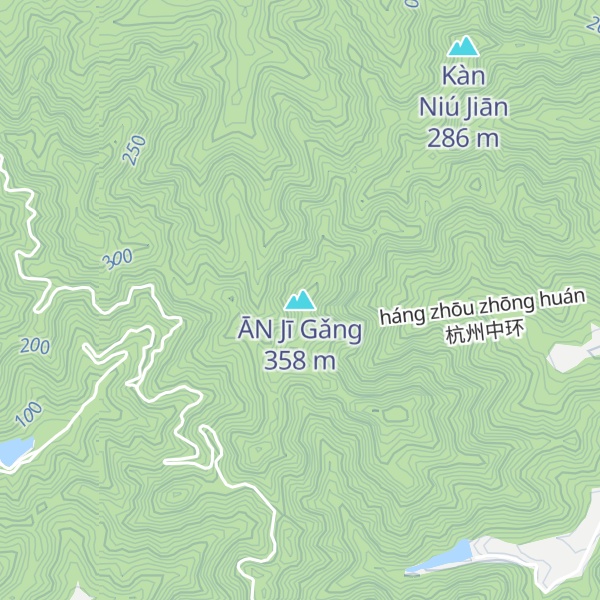 Map of ĀN Jī Gǎng