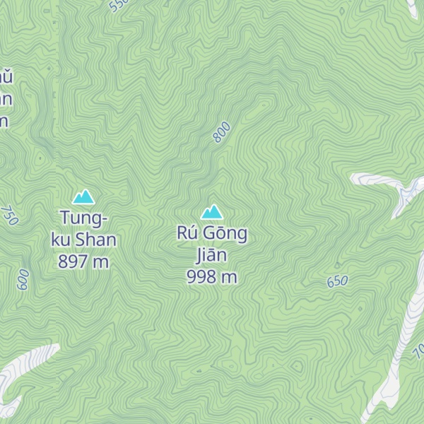 Map of Rú Gōng Jiān