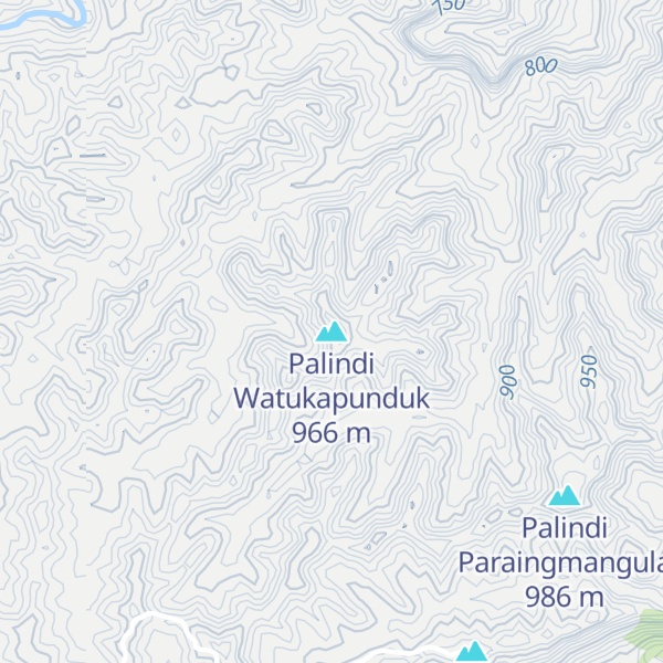 Map of Palindi Watukapunduk