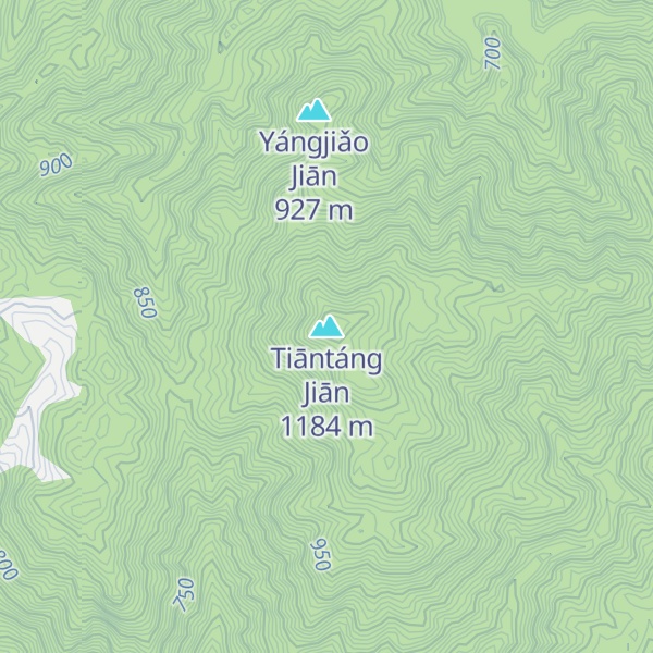 Map of Tiāntáng Jiān