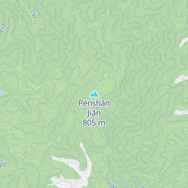 Map of Pénshān Jiān