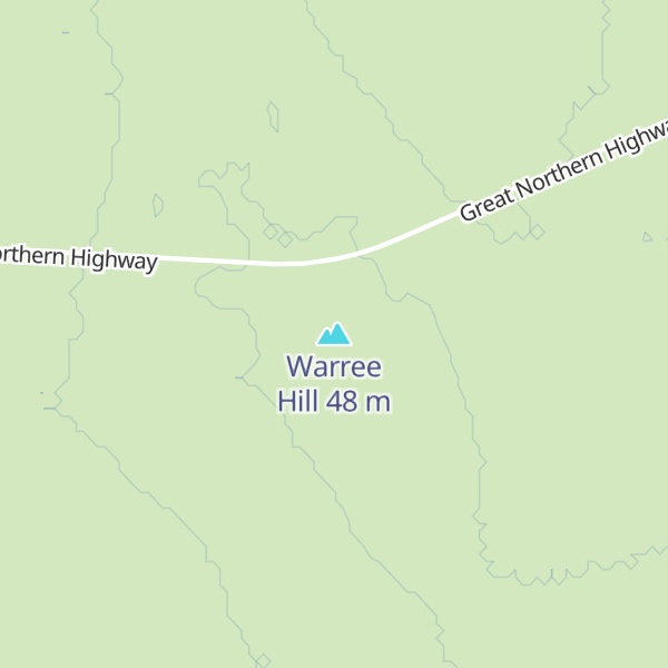 Map of Warree Hill