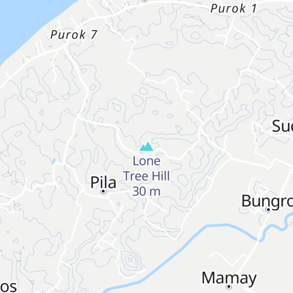 Map of Lone Tree Hill