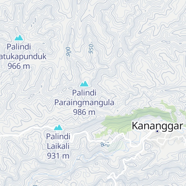 Map of Palindi Ngandutuku