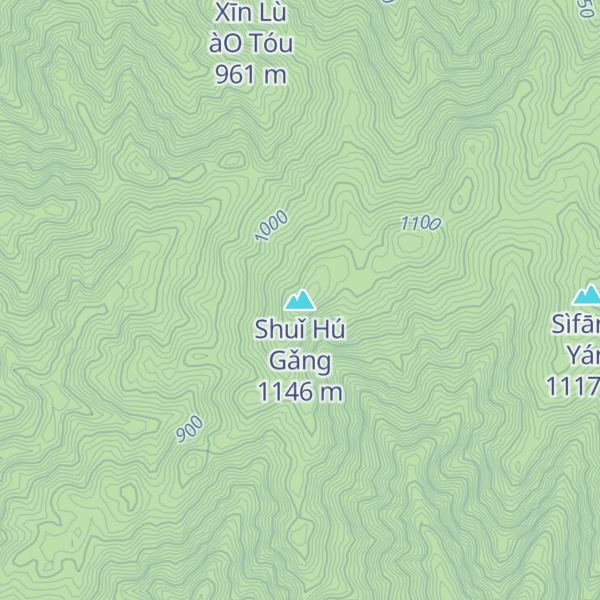 Map of Shuǐ Hú Gǎng