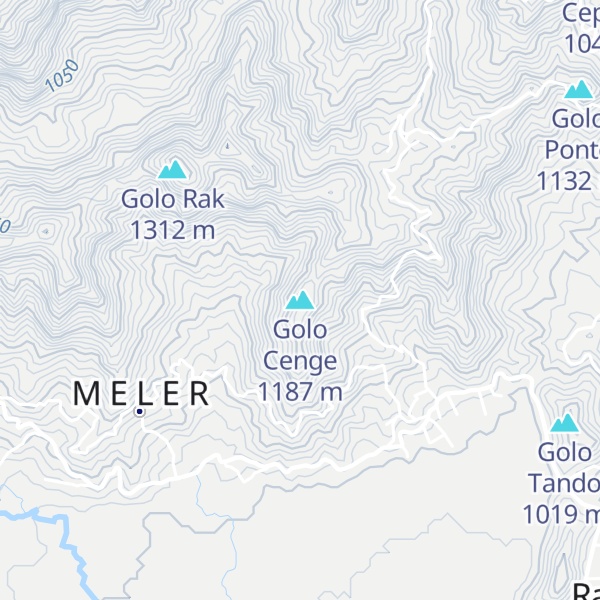 Map of Golo Cenge