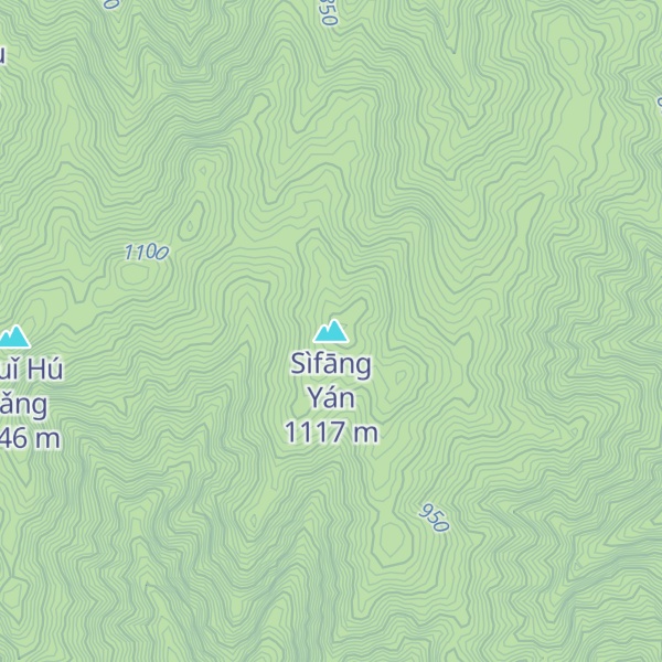 Map of Sìfāng Yán