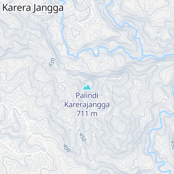 Map of Palindi Karerajangga