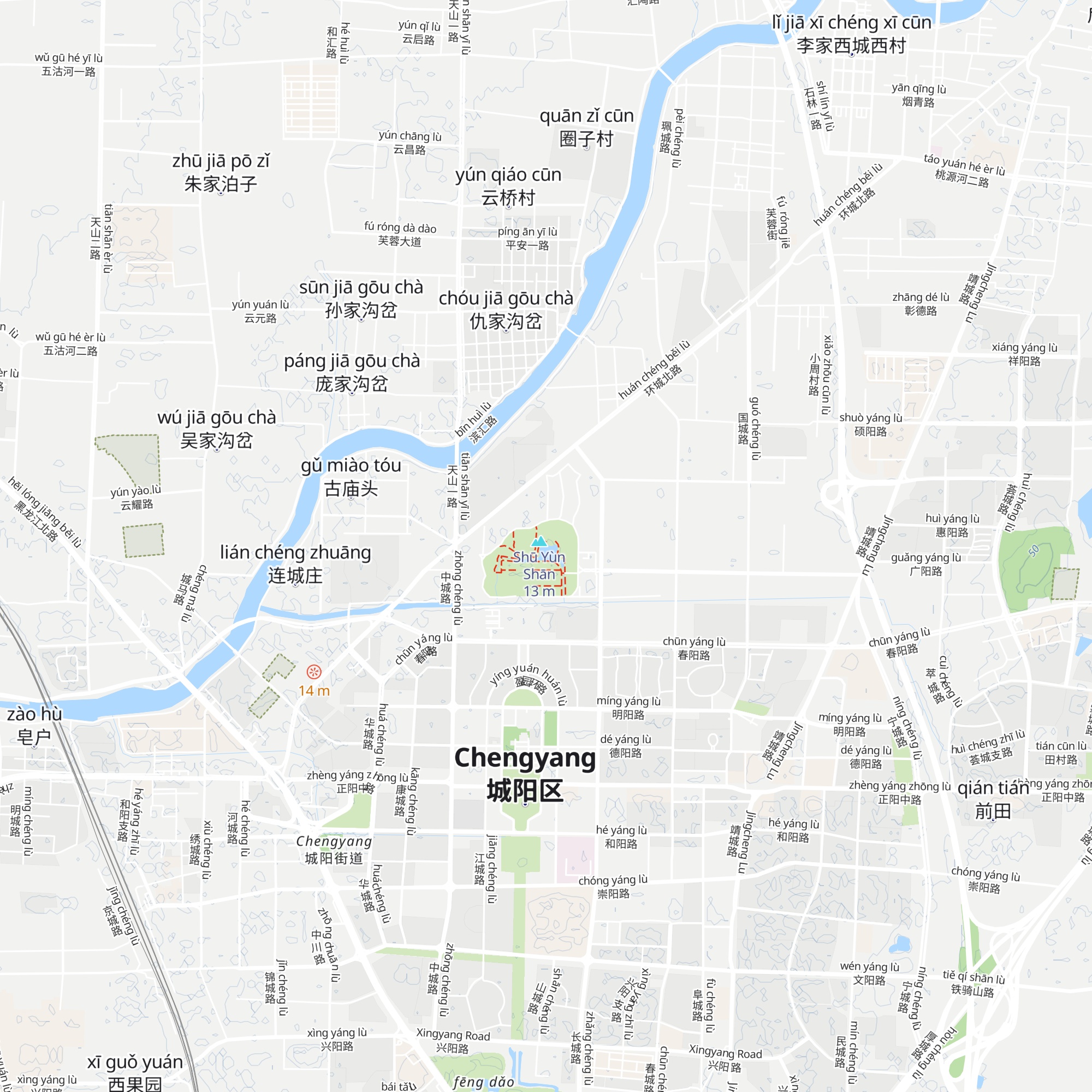 Yí Xīn Tíng map