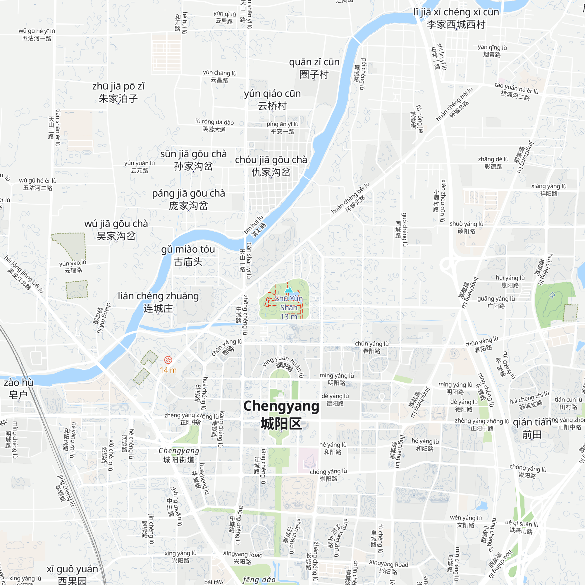 Yí Xīn Tíng map