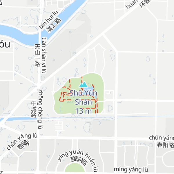 Map of Yí Xīn Tíng