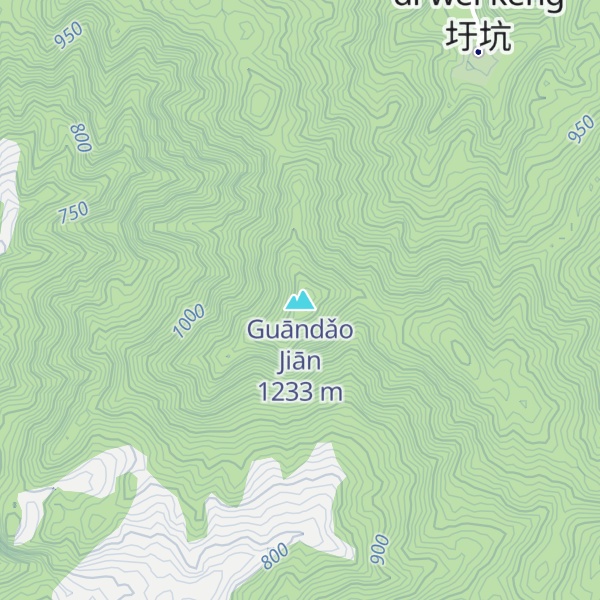 Map of Guāndǎo Jiān