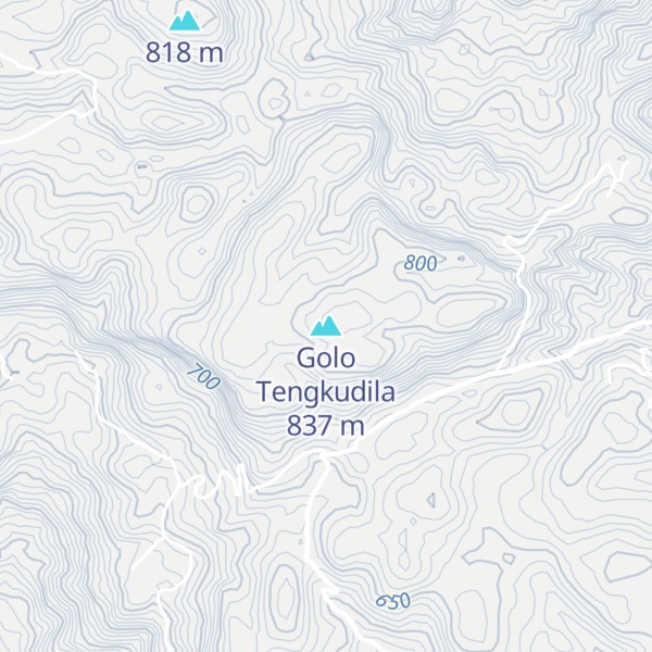 Map of Golo Tengkudila
