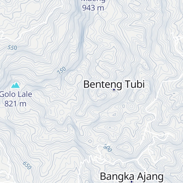 Map of Golo Langkas