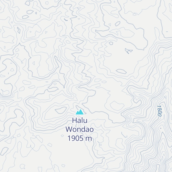 Map of Bulu Maranjongi