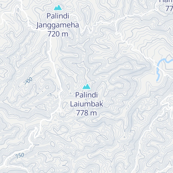 Map of Palindi Laiumbak