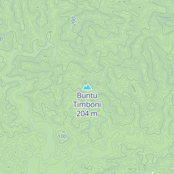 Map of Buntu Timboni