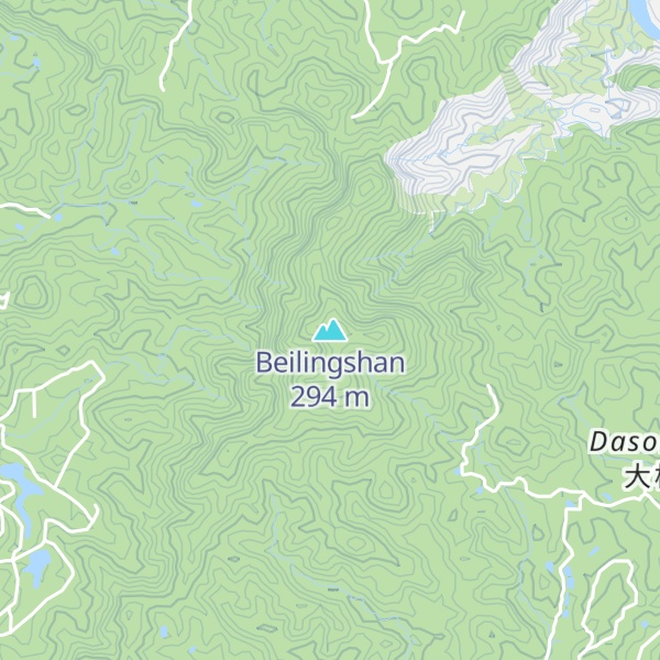 Map of Beilingshan