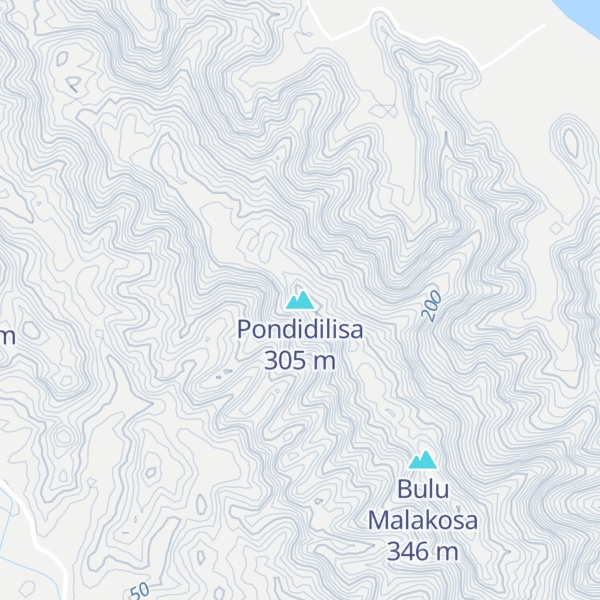 Map of Pondidilisa