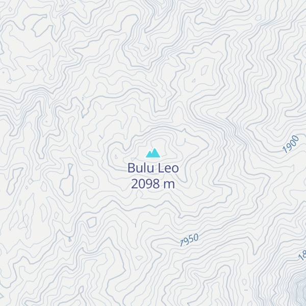 Map of Bulu Leo
