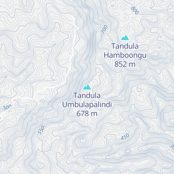Map of Tandula Umbulapalindi