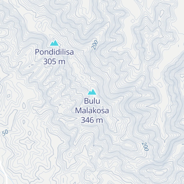 Map of Bulu Malakosa