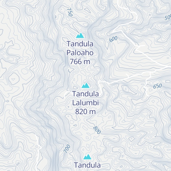 Map of Tandula Lalumbi