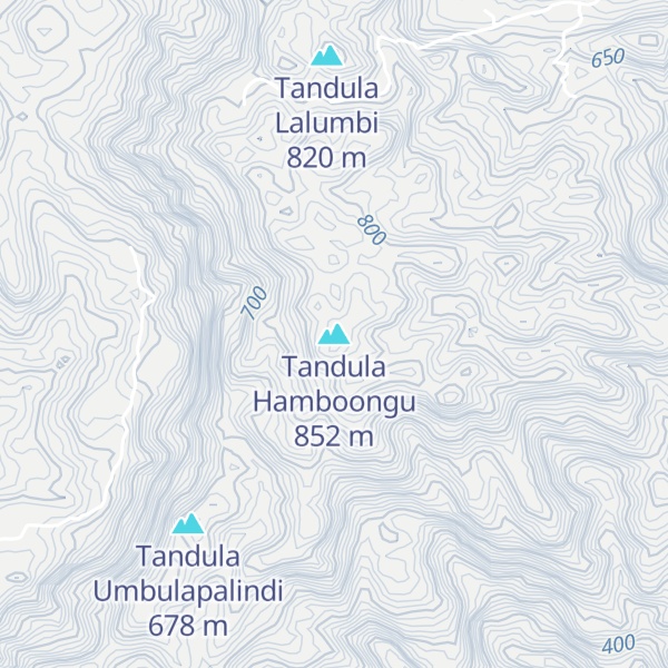 Map of Tandula Hamboongu