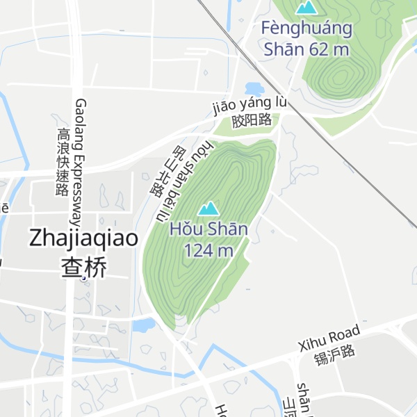 Map of Hǒu Shān