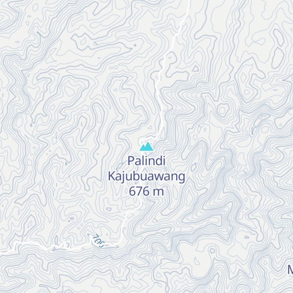 Map of Palindi Kajubuawang