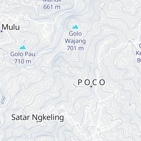 Map of Golo Wari
