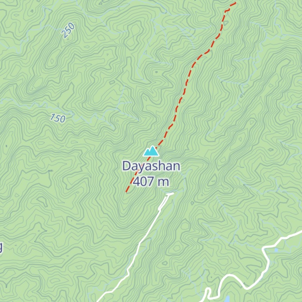 Map of Dayashan