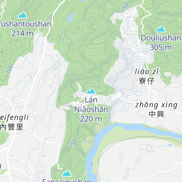 Map of Lán Niǎoshān
