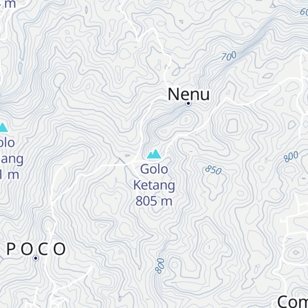 Map of Golo Ketang