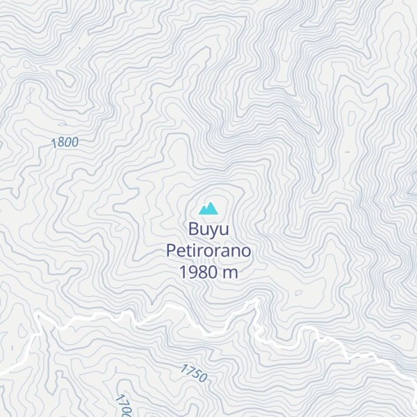 Map of Buyu Petirorano